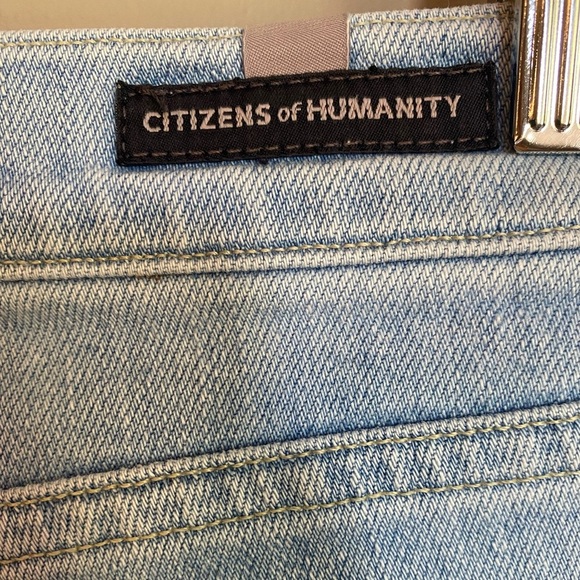 Citizens of Humanity Rocket Crop High Rise Skinny Capris Size 30 - Picture 4 of 10